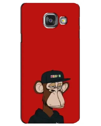 Чехол для Samsung Galaxy A3 2016 (A3100, A310F) с картинкой «Bored Ape — красный фон» Чехол для Samsung Galaxy A3 2016 (A3100, A310F) с картинкой «Bored Ape — красный фон»
