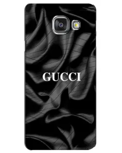 Чехол для Samsung Galaxy A3 2016 (A3100, A310F) с картинкой «Gucci — шелковые волны»