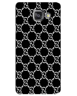 Чехол для Samsung Galaxy A3 2016 (A3100, A310F) с картинкой «Gucci — сетчатый паттерн»