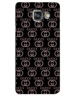 Чехол для Samsung Galaxy A3 2016 (A3100, A310F) с картинкой «Классическая монограмма Gucci»