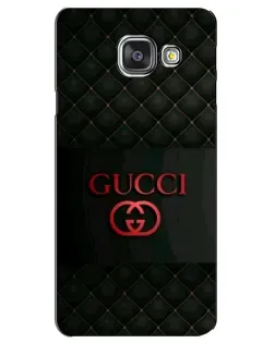 Чехол для Samsung Galaxy A3 2016 (A3100, A310F) с картинкой «Gucci — стеганый черный»