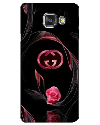 Чехол для Samsung Galaxy A3 2016 (A3100, A310F) с картинкой «Gucci — неоновая роза»