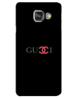 Чехол для Samsung Galaxy A3 2016 (A3100, A310F) с картинкой «Gucci — красный градиент»