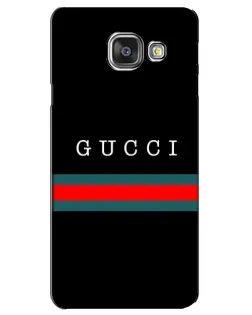 Чехол для Samsung Galaxy A3 2016 (A3100, A310F) с картинкой «Gucci — красный пояс»