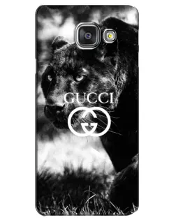 Чехол для Samsung Galaxy A3 2016 (A3100, A310F) с картинкой «Gucci — дикая природа»