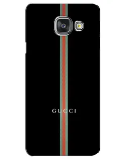 Чехол для Samsung Galaxy A3 2016 (A3100, A310F) с картинкой «Gucci — строгая линия»