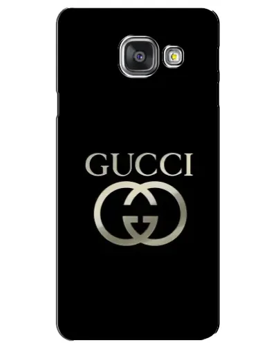 Чехол для Samsung Galaxy A3 2016 (A3100, A310F) с картинкой «Gucci — золото на черном» Чехол для Samsung Galaxy A3 2016 (A3100, A310F) с картинкой «Gucci — золото на черном»