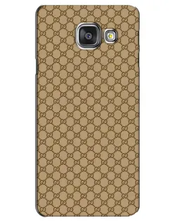 Чехол для Samsung Galaxy A3 2016 (A3100, A310F) с картинкой «Gucci — классический беж»