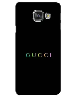 Чехол для Samsung Galaxy A3 2016 (A3100, A310F) с картинкой «Gucci — неоновый минимализм»