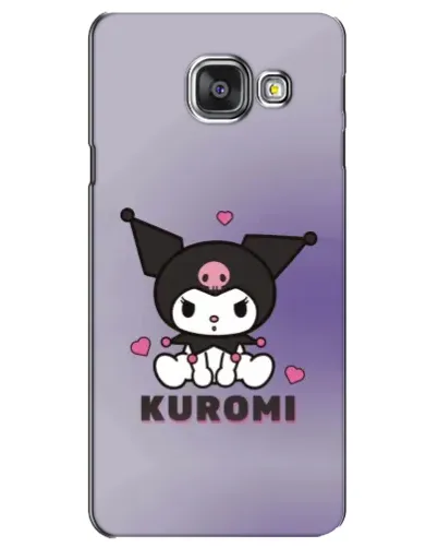 Чехол для Samsung Galaxy A3 2016 (A3100, A310F) с картинкой «Kuromi — фиолетовый арт» Чехол для Samsung Galaxy A3 2016 (A3100, A310F) с картинкой «Kuromi — фиолетовый арт»