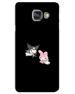 Чехол для Samsung Galaxy A3 2016 (A3100, A310F) с картинкой «My Melody и Kuromi» Чехол для Samsung Galaxy A3 2016 (A3100, A310F) с картинкой «My Melody и Kuromi»