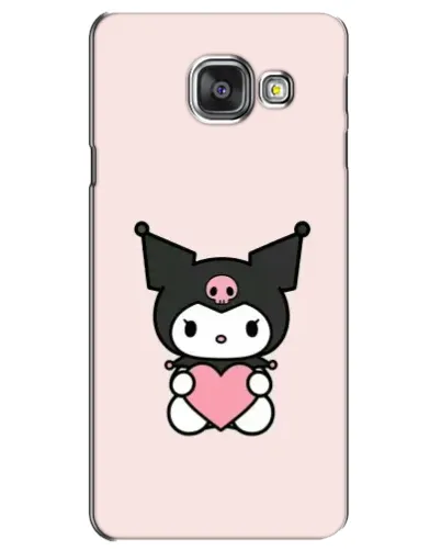 Чехол для Samsung Galaxy A3 2016 (A3100, A310F) с картинкой «Kuromi и сердце» Чехол для Samsung Galaxy A3 2016 (A3100, A310F) с картинкой «Kuromi и сердце»