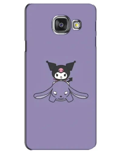 Чехол для Samsung Galaxy A3 2016 (A3100, A310F) с картинкой «Kuromi на лиловом фоне» Чехол для Samsung Galaxy A3 2016 (A3100, A310F) с картинкой «Kuromi на лиловом фоне»