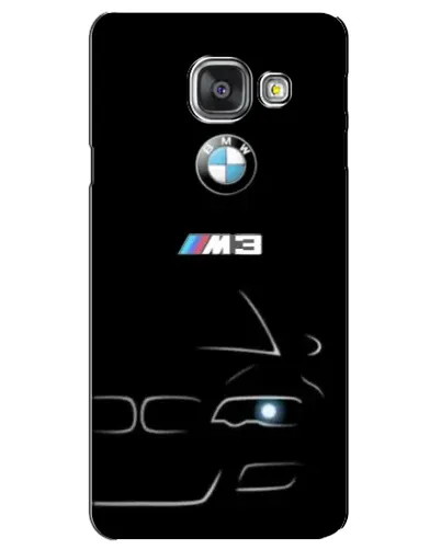 Чехол для Samsung Galaxy A3 2016 (A3100, A310F) с картинкой «Минималистичный принт BMW M3»