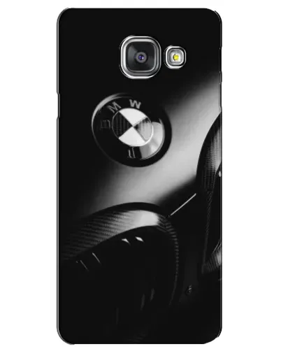 Чехол для Samsung Galaxy A3 2016 (A3100, A310F) с картинкой «Эмблема BMW — макро»