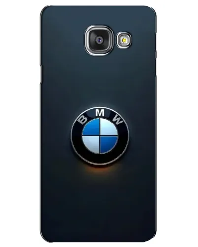 Чехол для Samsung Galaxy A3 2016 (A3100, A310F) с картинкой «Логотип BMW — минимализм»