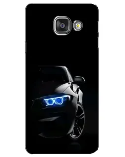 Чехол для Samsung Galaxy A3 2016 (A3100, A310F) с картинкой «BMW — ночной взгляд»