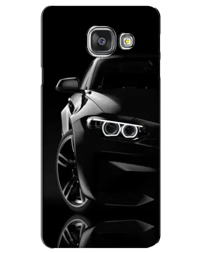 Чехол для Samsung Galaxy A3 2016 (A3100, A310F) с картинкой «Черная BMW — профиль» Чехол для Samsung Galaxy A3 2016 (A3100, A310F) с картинкой «Черная BMW — профиль»