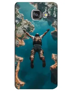 Чехол для Samsung Galaxy A3 2016 (A3100, A310F) с картинкой «PUBG — свободное падение» Чехол для Samsung Galaxy A3 2016 (A3100, A310F) с картинкой «PUBG — свободное падение»