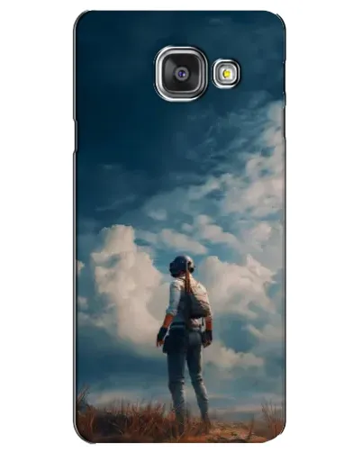 Чехол для Samsung Galaxy A3 2016 (A3100, A310F) с картинкой «Герой PUBG на скале» Чехол для Samsung Galaxy A3 2016 (A3100, A310F) с картинкой «Герой PUBG на скале»