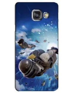 Чехол для Samsung Galaxy A3 2016 (A3100, A310F) с картинкой «Десант PUBG — прыжок» Чехол для Samsung Galaxy A3 2016 (A3100, A310F) с картинкой «Десант PUBG — прыжок»