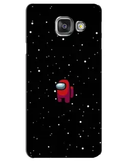 Чехол для Samsung Galaxy A3 2016 (A3100, A310F) с картинкой «Красный Among Us» Чехол для Samsung Galaxy A3 2016 (A3100, A310F) с картинкой «Красный Among Us»