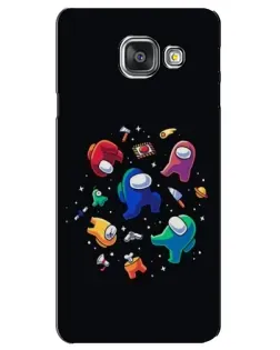 Чехол для Samsung Galaxy A3 2016 (A3100, A310F) с картинкой «Among Us космос» Чехол для Samsung Galaxy A3 2016 (A3100, A310F) с картинкой «Among Us космос»