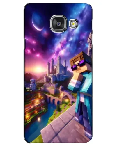 Чехол для Samsung Galaxy A3 2016 (A3100, A310F) с картинкой «Стив и космос»
