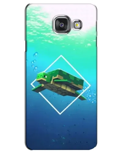 Чехол для Samsung Galaxy A3 2016 (A3100, A310F) с картинкой «Черепаха Minecraft» Чехол для Samsung Galaxy A3 2016 (A3100, A310F) с картинкой «Черепаха Minecraft»