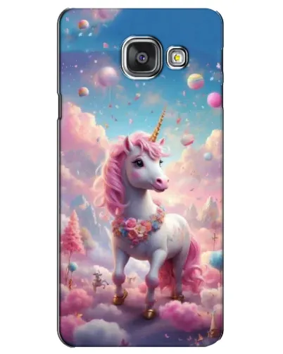 Чехол для Samsung Galaxy A3 2016 (A3100, A310F) с картинкой «Единорог среди облаков» Чехол для Samsung Galaxy A3 2016 (A3100, A310F) с картинкой «Единорог среди облаков»