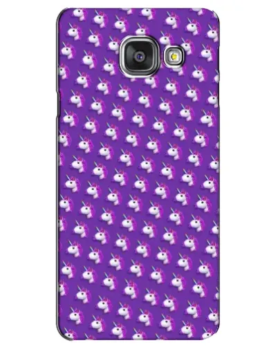 Чехол для Samsung Galaxy A3 2016 (A3100, A310F) с картинкой «Единороги на фиолетовом» Чехол для Samsung Galaxy A3 2016 (A3100, A310F) с картинкой «Единороги на фиолетовом»