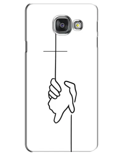 Чехол для Samsung Galaxy A3 2016 (A3100, A310F) с картинкой «Рука держит» Чехол для Samsung Galaxy A3 2016 (A3100, A310F) с картинкой «Рука держит»