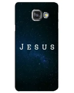 Чехол для Samsung Galaxy A3 2016 (A3100, A310F) с картинкой «Звездное небо Jesus»