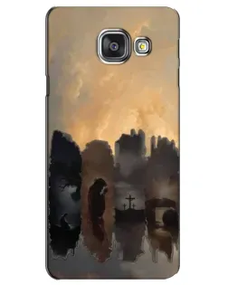 Чехол для Samsung Galaxy A3 2016 (A3100, A310F) с картинкой «Дорога к вере»