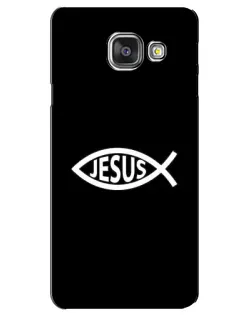 Чехол для Samsung Galaxy A3 2016 (A3100, A310F) с картинкой «Классический Jesus»