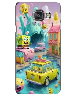 Чехол для Samsung Galaxy A3 2016 (A3100, A310F) с картинкой «Монстр-трак приключения»