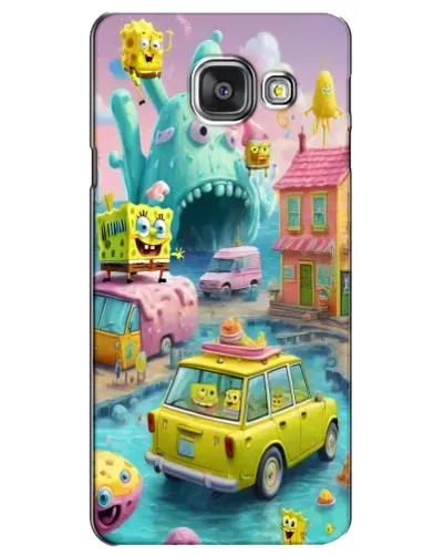Чехол для Samsung Galaxy A3 2016 (A3100, A310F) с картинкой «Монстр-трак приключения»