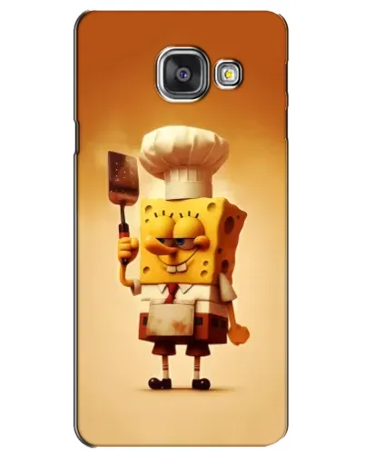 Чехол для Samsung Galaxy A3 2016 (A3100, A310F) с картинкой «Губка Боб повар»