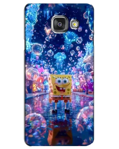 Чехол для Samsung Galaxy A3 2016 (A3100, A310F) с картинкой «Неоновый океан»