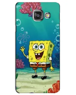 Чехол для Samsung Galaxy A3 2016 (A3100, A310F) с картинкой «Подводный привет»