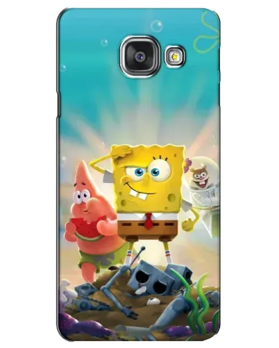 Чехол для Samsung Galaxy A3 2016 (A3100, A310F) с картинкой «Спанч Боб победитель»