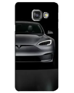 Чехол для Samsung Galaxy A3 2016 (A3100, A310F) с картинкой «Tesla Model S Look» Чехол для Samsung Galaxy A3 2016 (A3100, A310F) с картинкой «Tesla Model S Look»