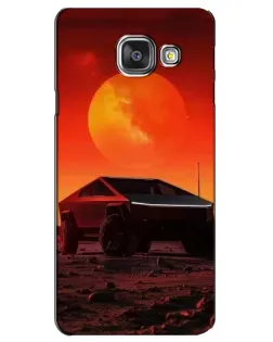 Чехол для Samsung Galaxy A3 2016 (A3100, A310F) с картинкой «Cybertruck на Марсе» Чехол для Samsung Galaxy A3 2016 (A3100, A310F) с картинкой «Cybertruck на Марсе»