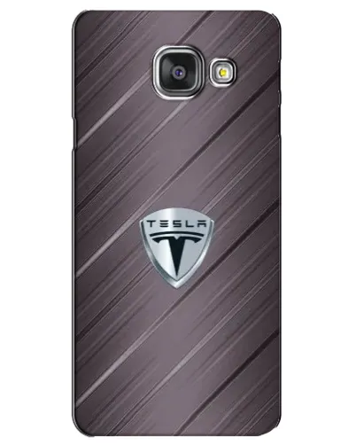 Чехол для Samsung Galaxy A3 2016 (A3100, A310F) с картинкой «Металлическая текстура Tesla» Чехол для Samsung Galaxy A3 2016 (A3100, A310F) с картинкой «Металлическая текстура Tesla»