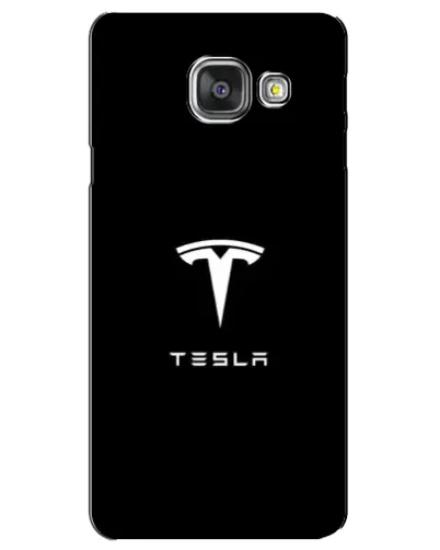 Чехол для Samsung Galaxy A3 2016 (A3100, A310F) с картинкой «Tesla White Logo» Чехол для Samsung Galaxy A3 2016 (A3100, A310F) с картинкой «Tesla White Logo»