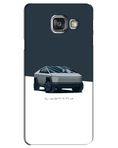 Чехол для Samsung Galaxy A3 2016 (A3100, A310F) с картинкой «Серебристый Cybertruck Tesla» Чехол для Samsung Galaxy A3 2016 (A3100, A310F) с картинкой «Серебристый Cybertruck Tesla»