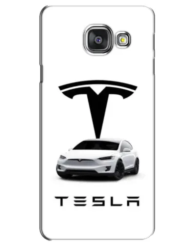 Чехол для Samsung Galaxy A3 2016 (A3100, A310F) с картинкой «Tesla White Style» Чехол для Samsung Galaxy A3 2016 (A3100, A310F) с картинкой «Tesla White Style»