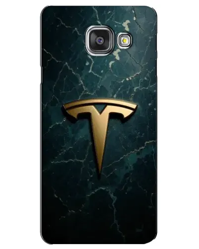 Чехол для Samsung Galaxy A3 2016 (A3100, A310F) с картинкой «Мраморная Tesla Gold» Чехол для Samsung Galaxy A3 2016 (A3100, A310F) с картинкой «Мраморная Tesla Gold»