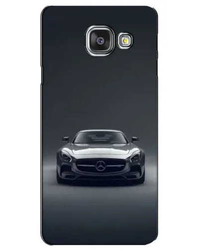 Чехол для Samsung Galaxy A3 2016 (A3100, A310F) с картинкой «Mercedes на черном»