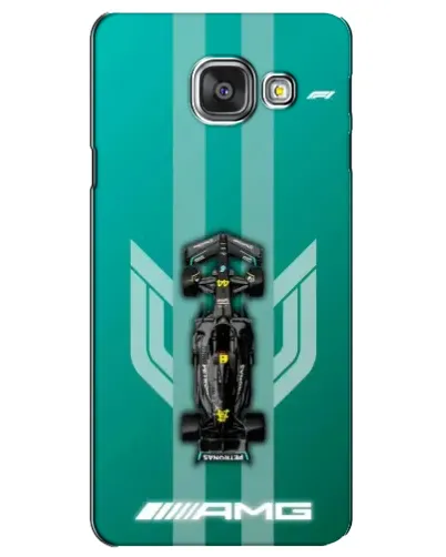 Чехол для Samsung Galaxy A3 2016 (A3100, A310F) с картинкой «Mercedes AMG Petronas»